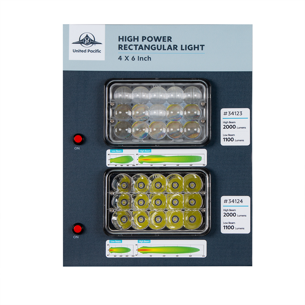 Display For 4" X 6" High Power Lights - Thumbnail 2