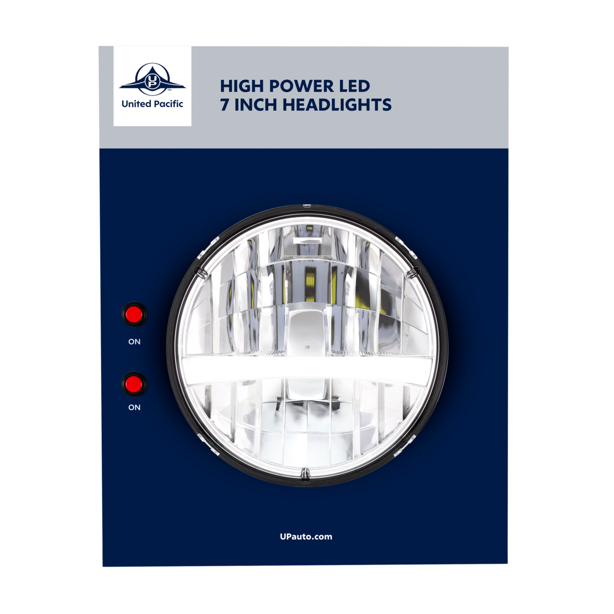 United Pacific 7" LED Headlight Display - 31459 - Thumbnail 2
