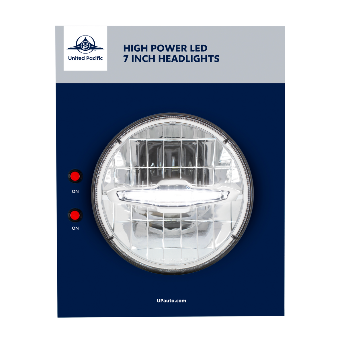 United Pacific 7" LED Headlight Display - 31513 - Thumbnail 2