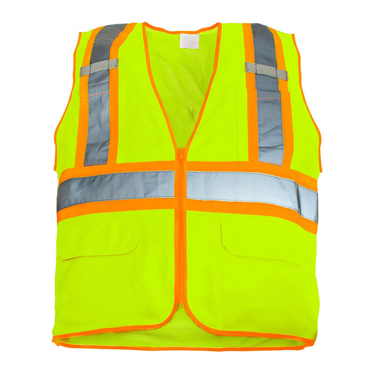 RigGear High Visibility Reflective Yellow Safety Vest-X Large - Thumbnail 2