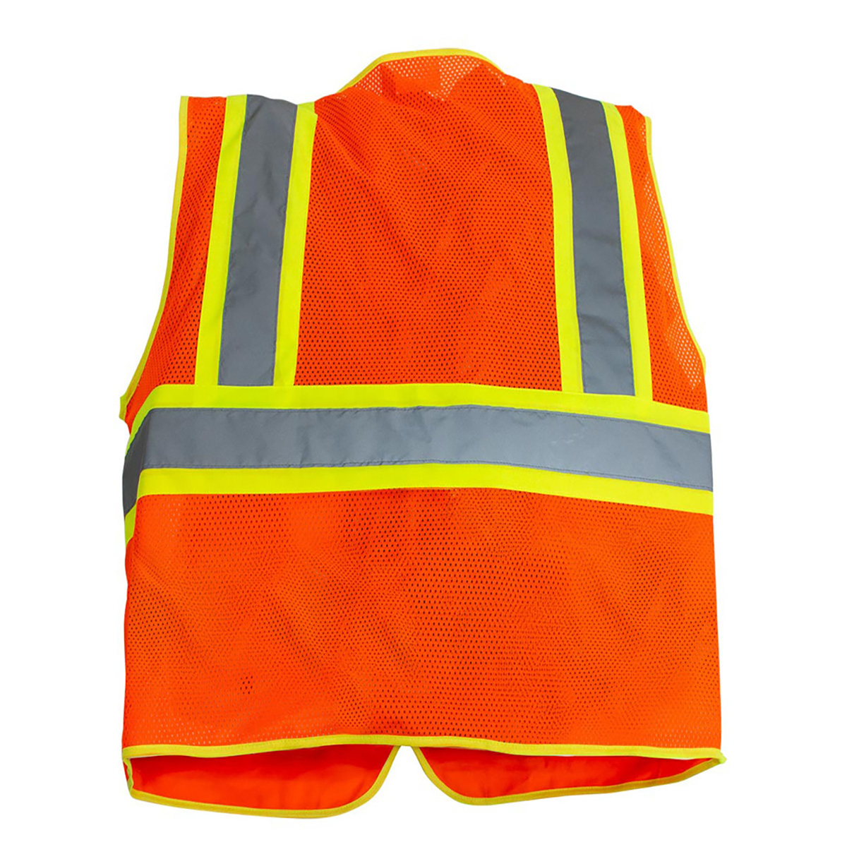 RigGear High Visibility Reflective Orange Safety Vest-XX Large - Thumbnail 3
