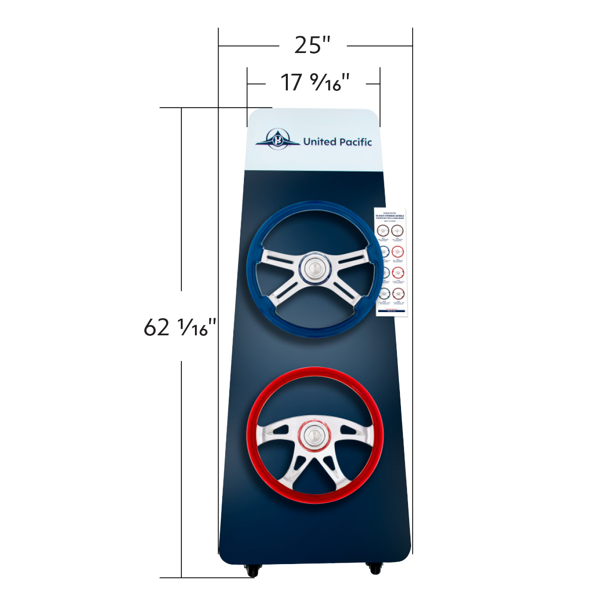 United Pacific Steering Wheel Display - Type XI - Thumbnail 3