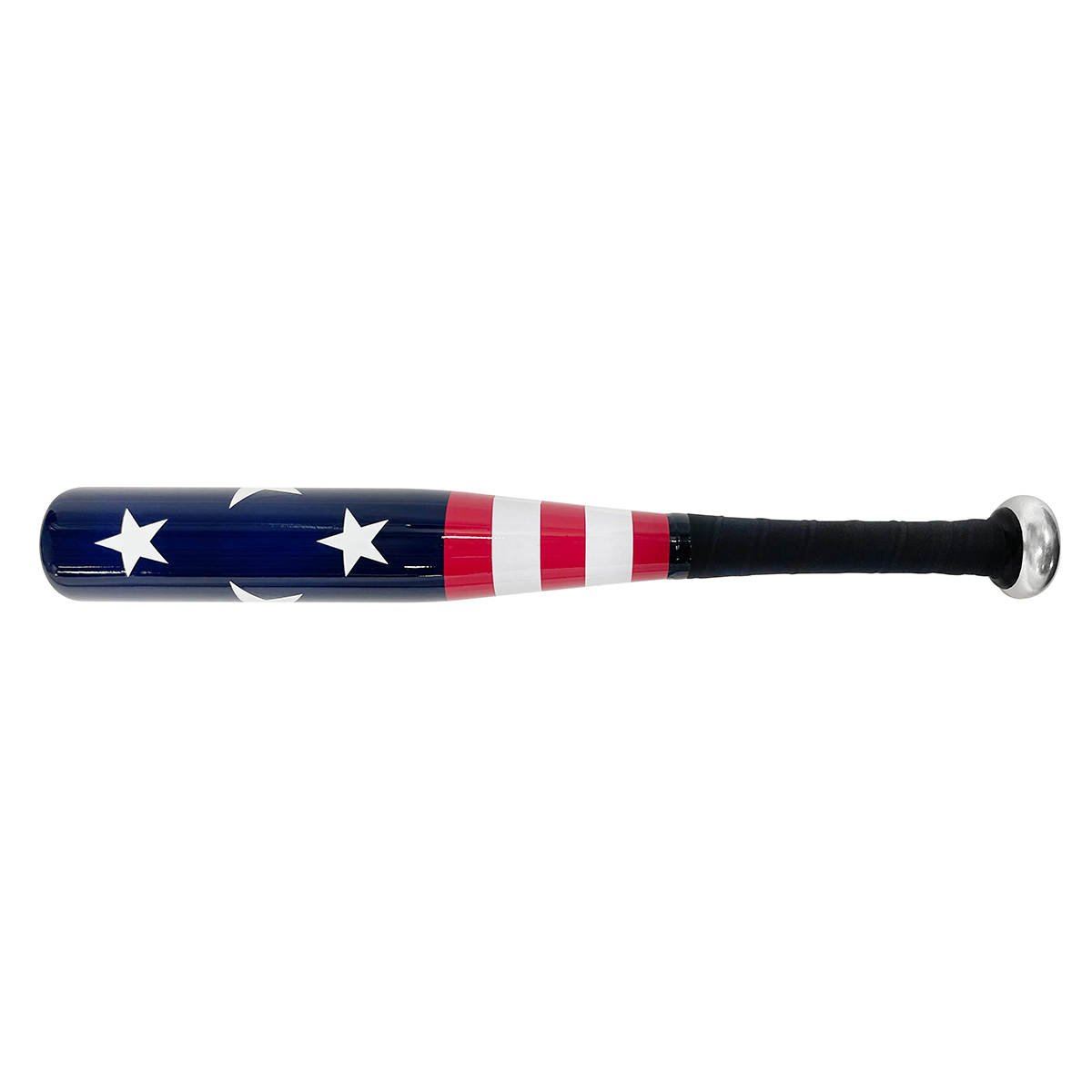 17" Aluminum Tire Checker Bat With USA Flag Graphic - Thumbnail 2