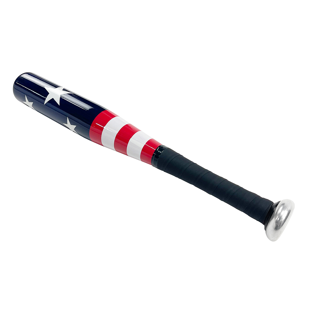 17" Aluminum Tire Checker Bat With USA Flag Graphic - Thumbnail 4