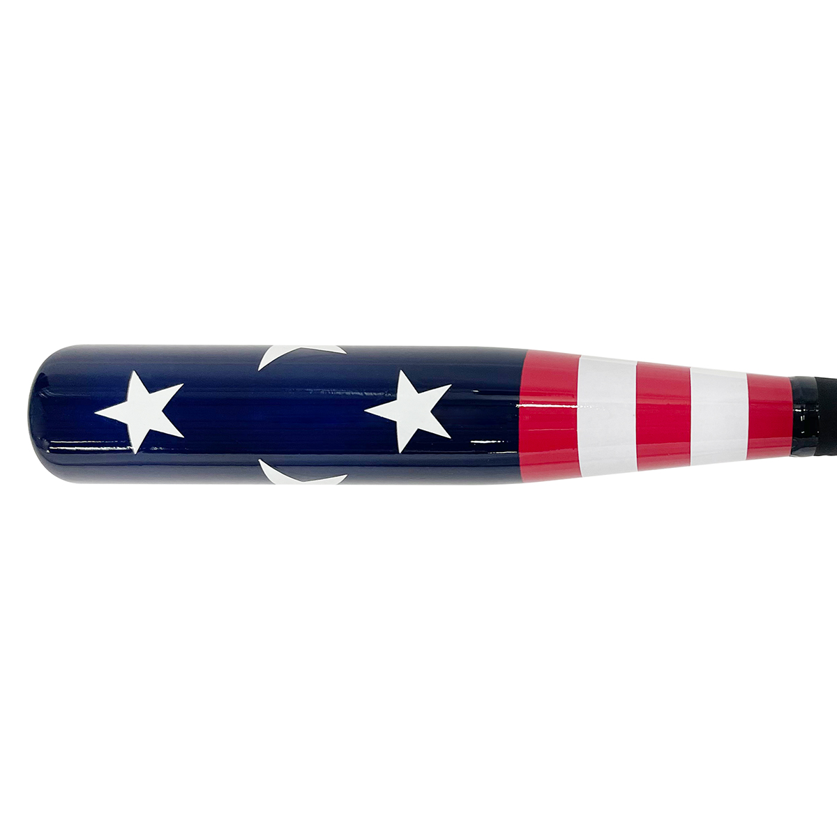 17" Aluminum Tire Checker Bat With USA Flag Graphic - Thumbnail 5
