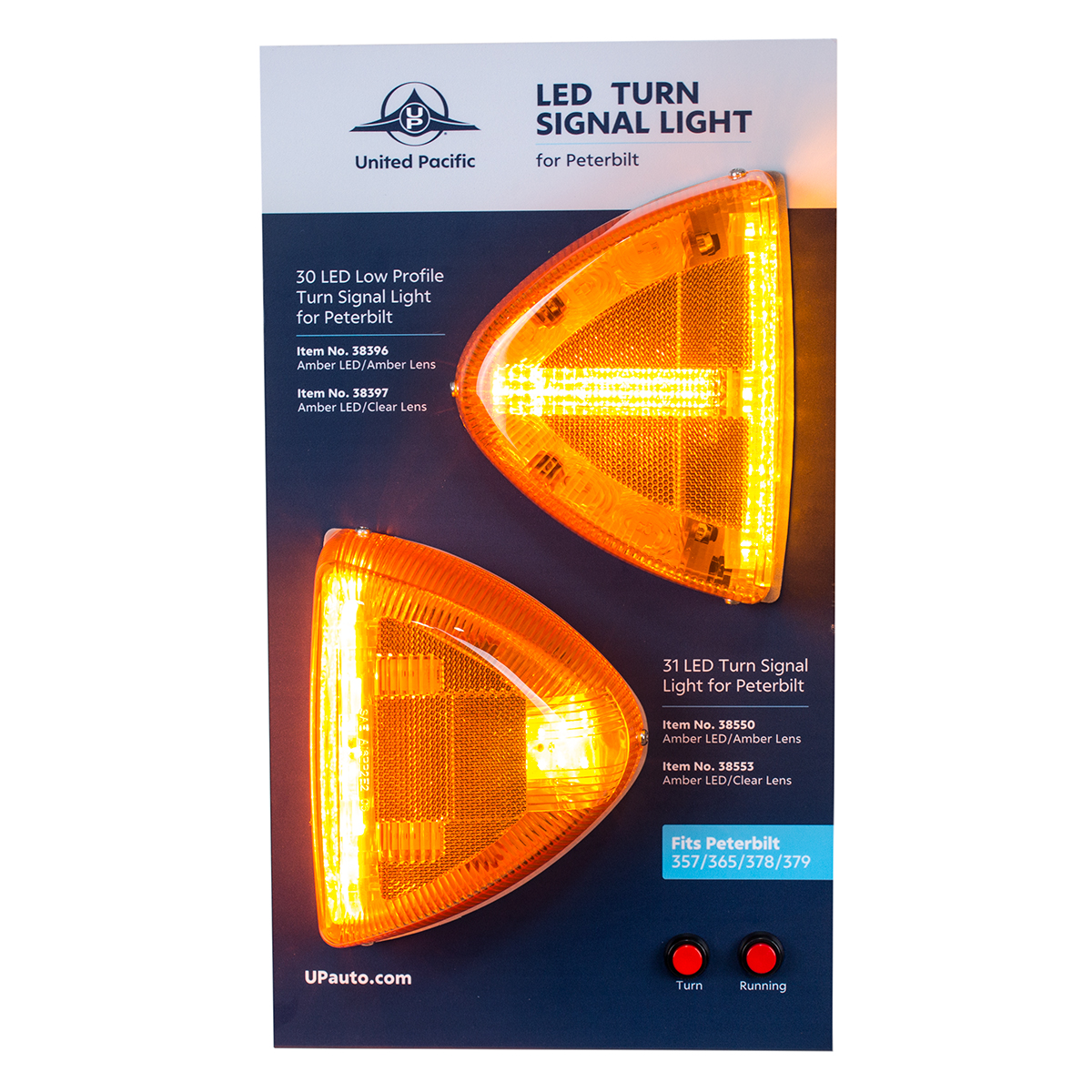 Display For Peterbilt Front Turn Signal - Thumbnail 2