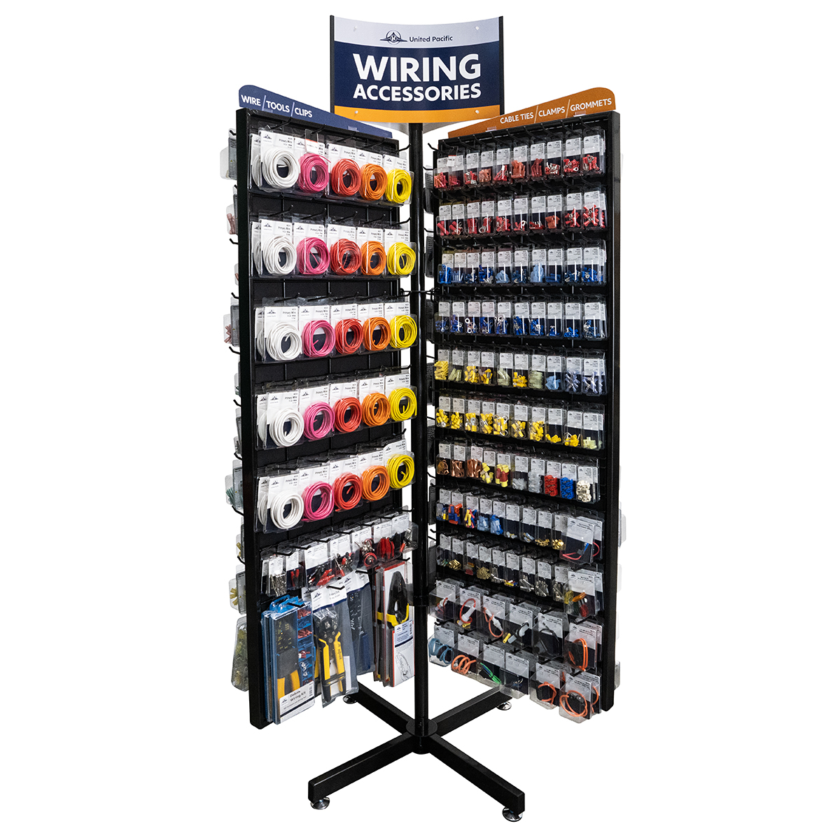 United Pacific Professional Wiring Products & Retail Rack
