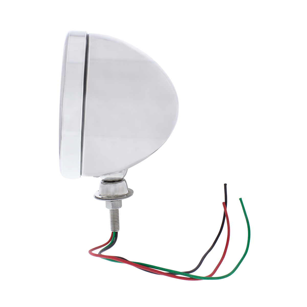 7" Stainless Dietz Style Headlight Housing Only and 34222 Pigtail (Pair) - Thumbnail 3