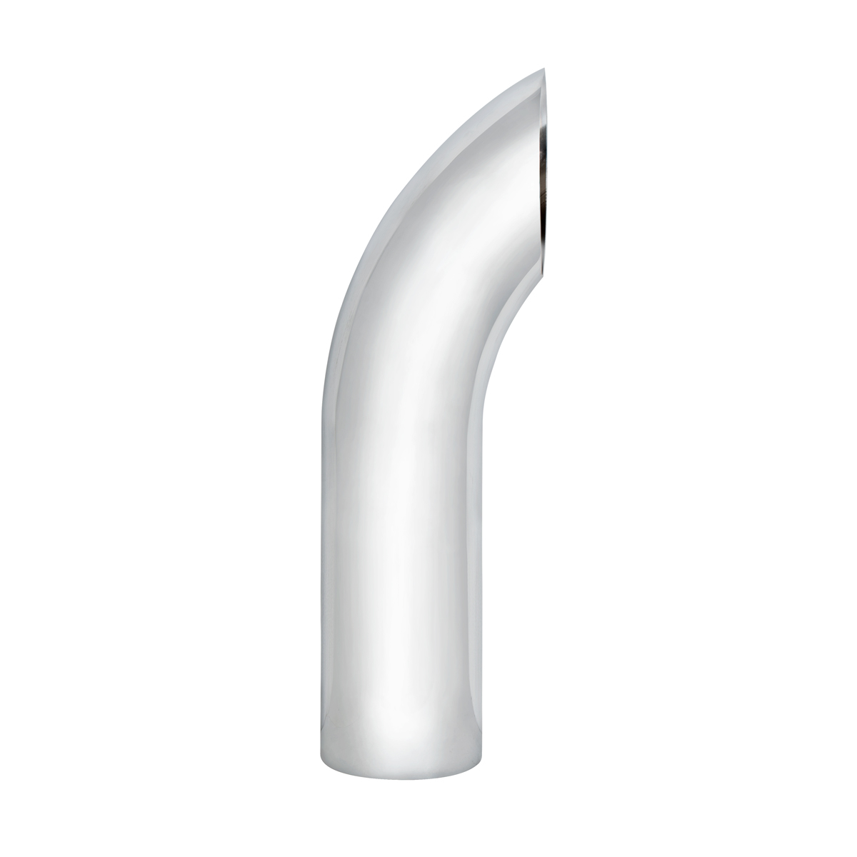 5" Curved Plain Bottom Exhaust - 72"L - Thumbnail 2