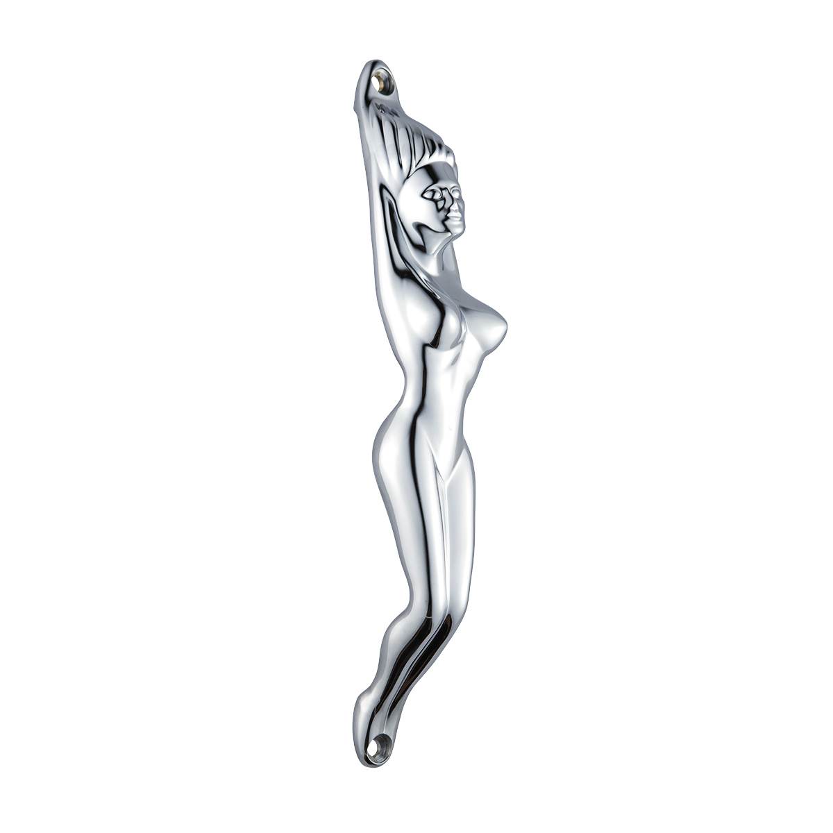 Chrome Nude Lady Shape Grab Handle - Thumbnail 3