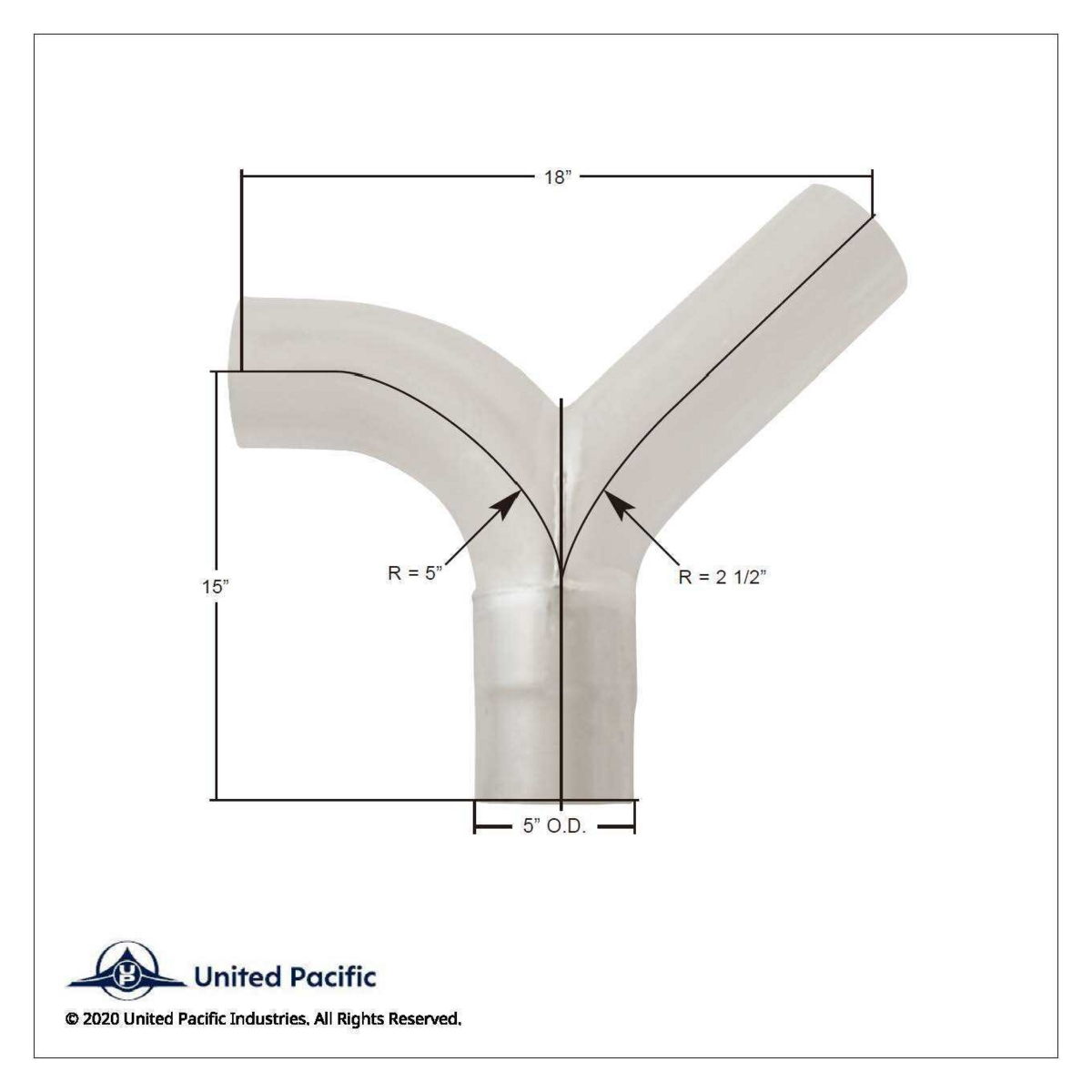 Exhaust Y-Divider For Kenworth K180-18028 - Thumbnail 8