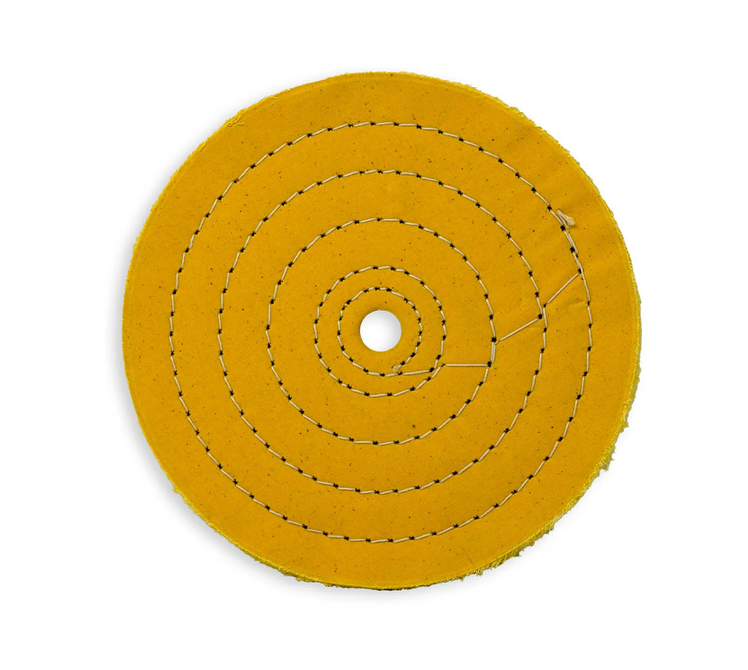 Yellow Mill Treated Cotton Sewn Buffing Wheel - Thumbnail 3